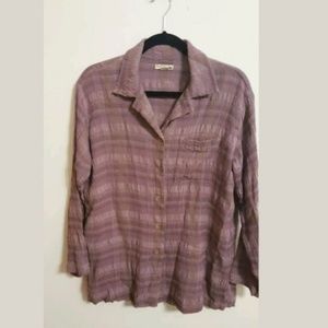 Democracy Textured Tencel Blouse...XS